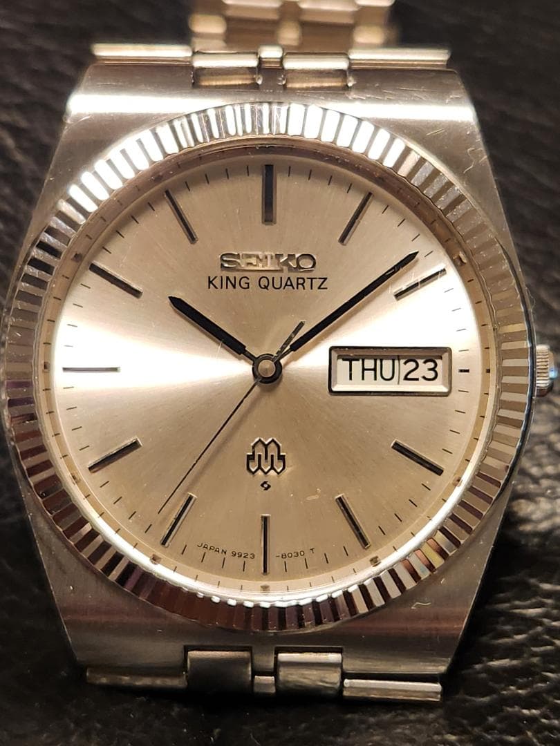 た*わ様 希少SEIKOセイコー　キングクォーツ ツインクォーツ　美品動作不明