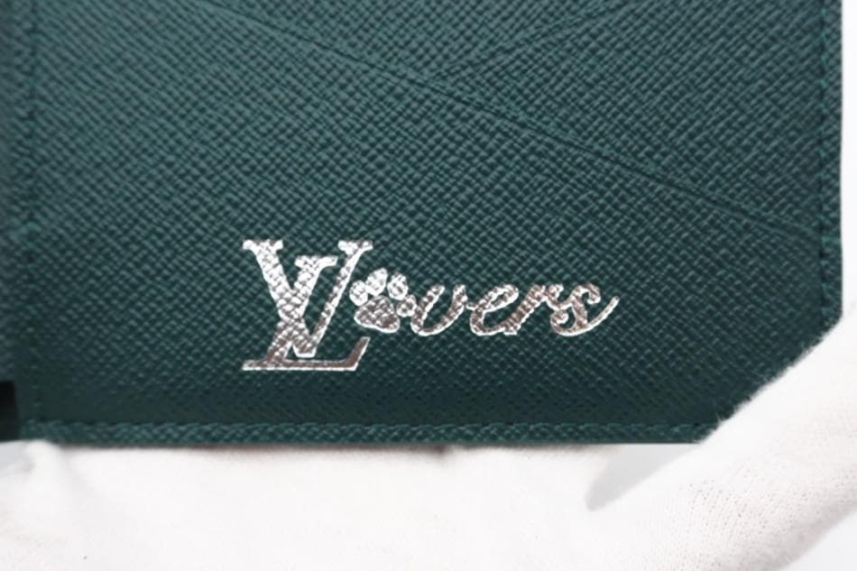 LOUIS VUITTON 二つ折り財布 ヘリテージ ミュルティプル Aランク