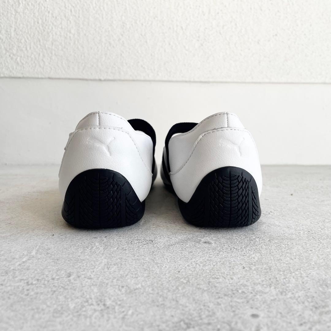極美品！PUMA プーマ スピードキャット バレエ ホワイト×ブラック22.5