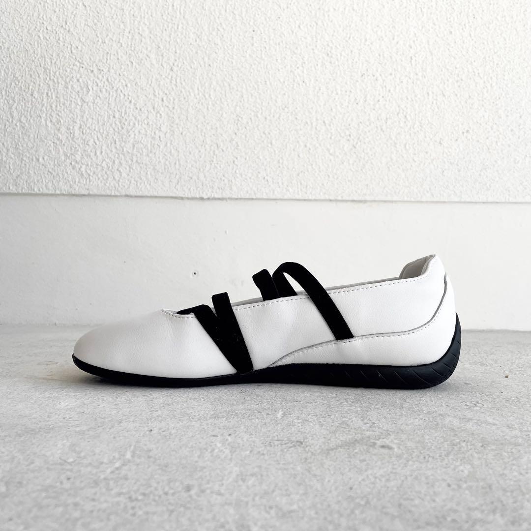 極美品！PUMA プーマ スピードキャット バレエ ホワイト×ブラック22.5