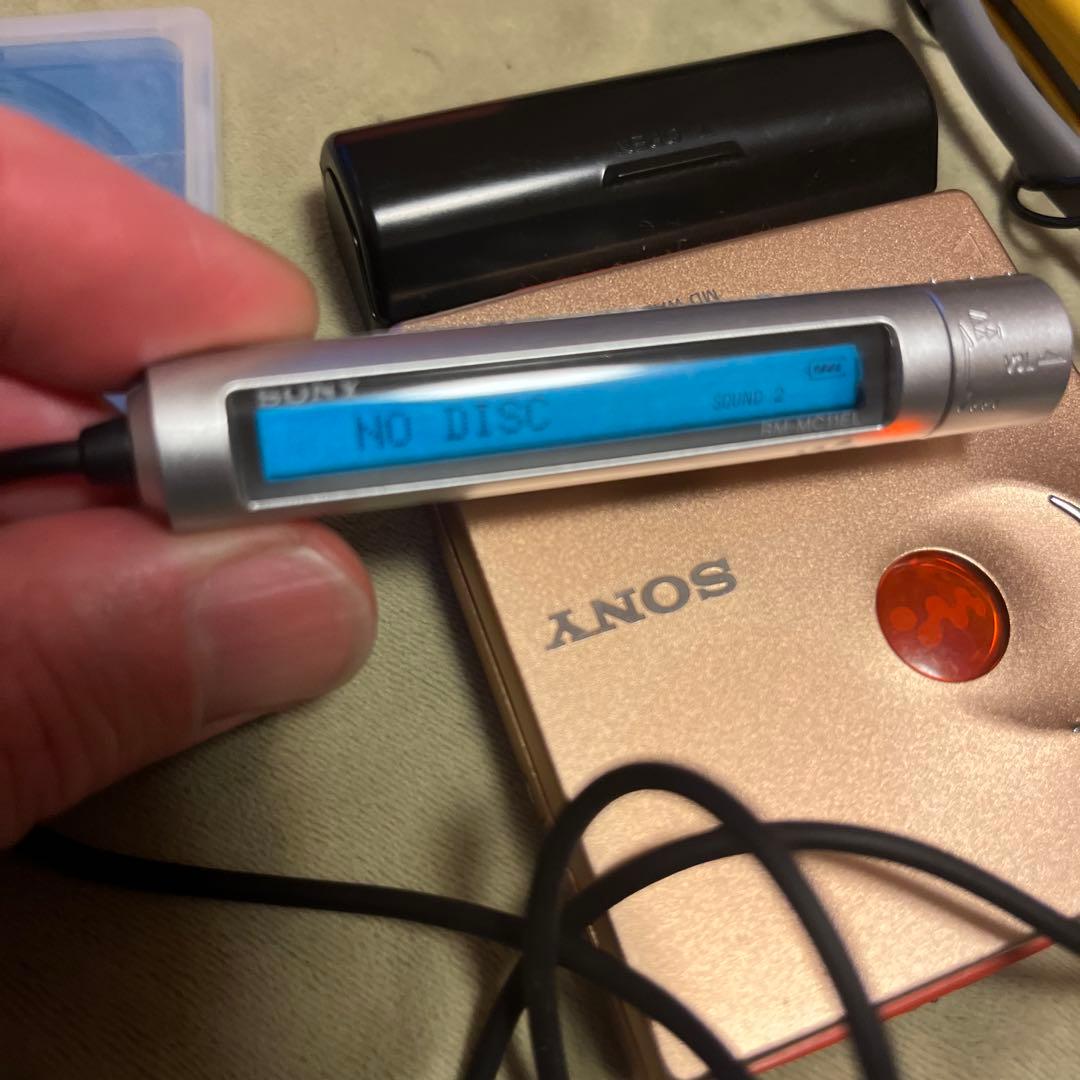 sony MDウォークマンMZ-E707 SONY SPORTS 稼働品