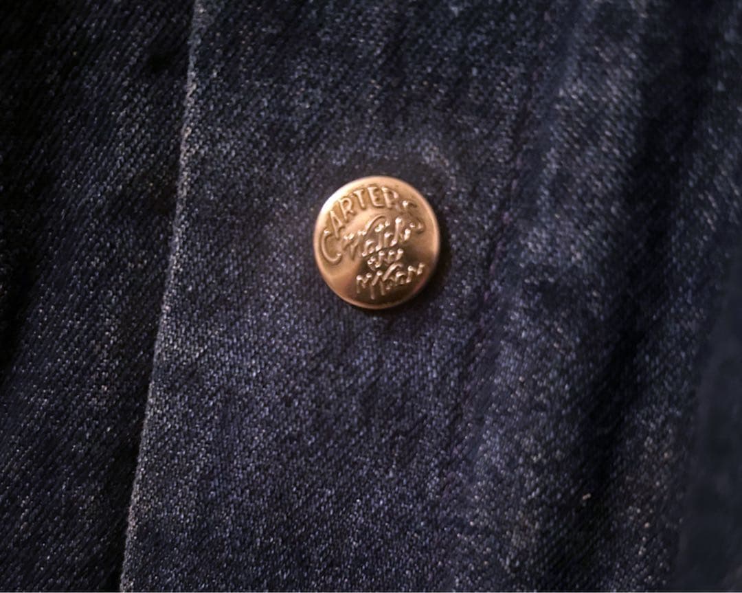 カーターズ carters 70-80S 列車タグ 襟コーデュロイ カバーオール