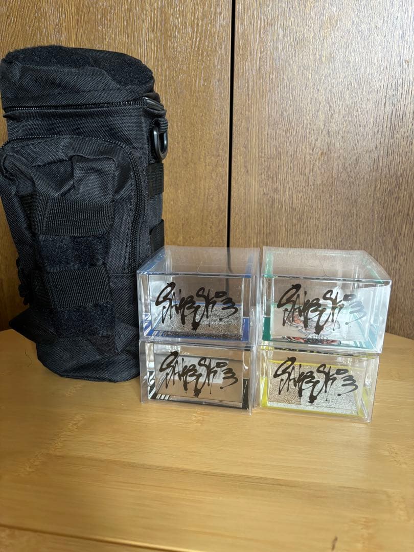 SAKESKIE クリア升 4種 TRUNK ZERO × サバーブ ケース付き