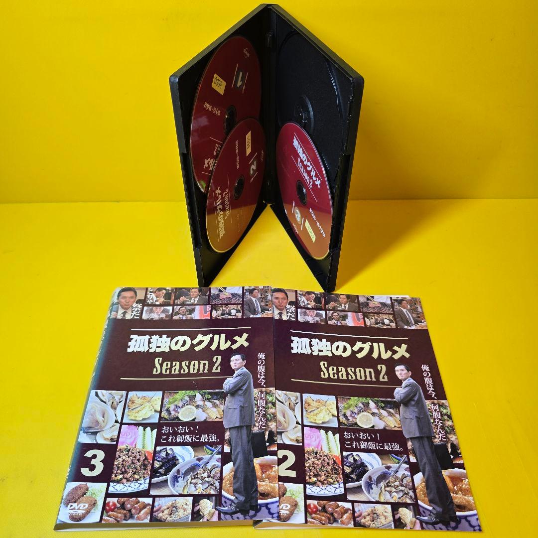 新品ケース交換済み「孤独のグルメ 」 season1~4 DVD全12巻