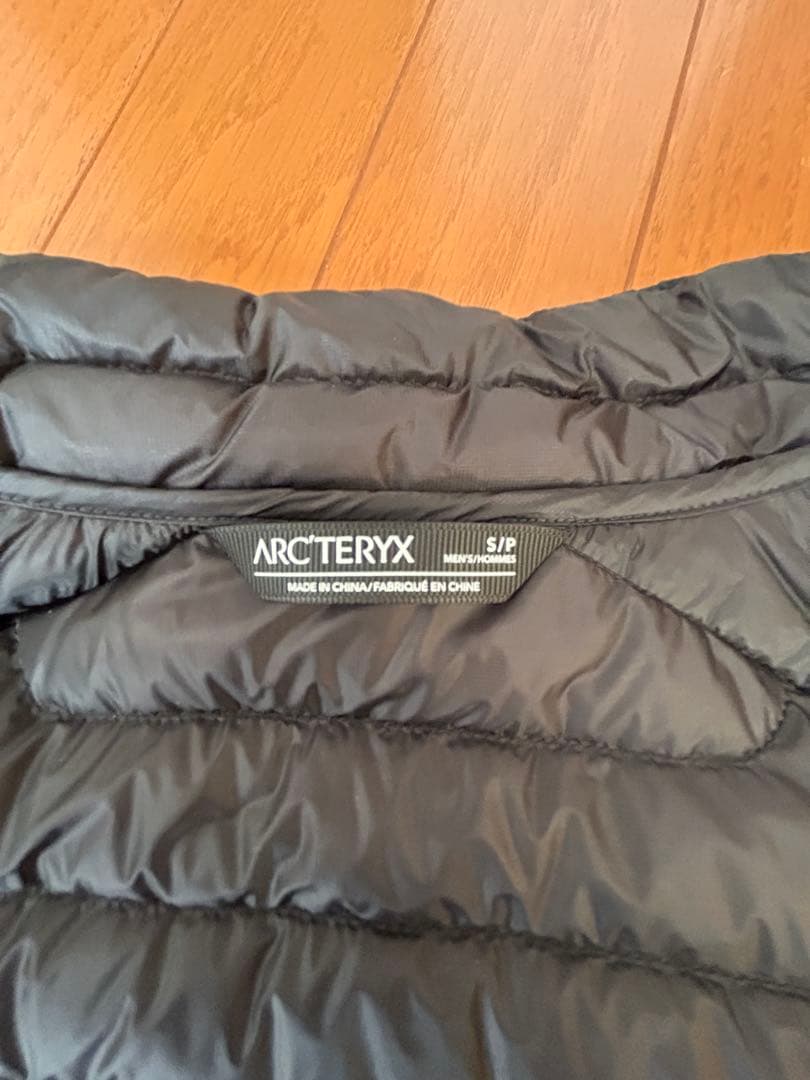 ARC'TERYX アークテリクス セリウム SLベスト ダウン S ブラック