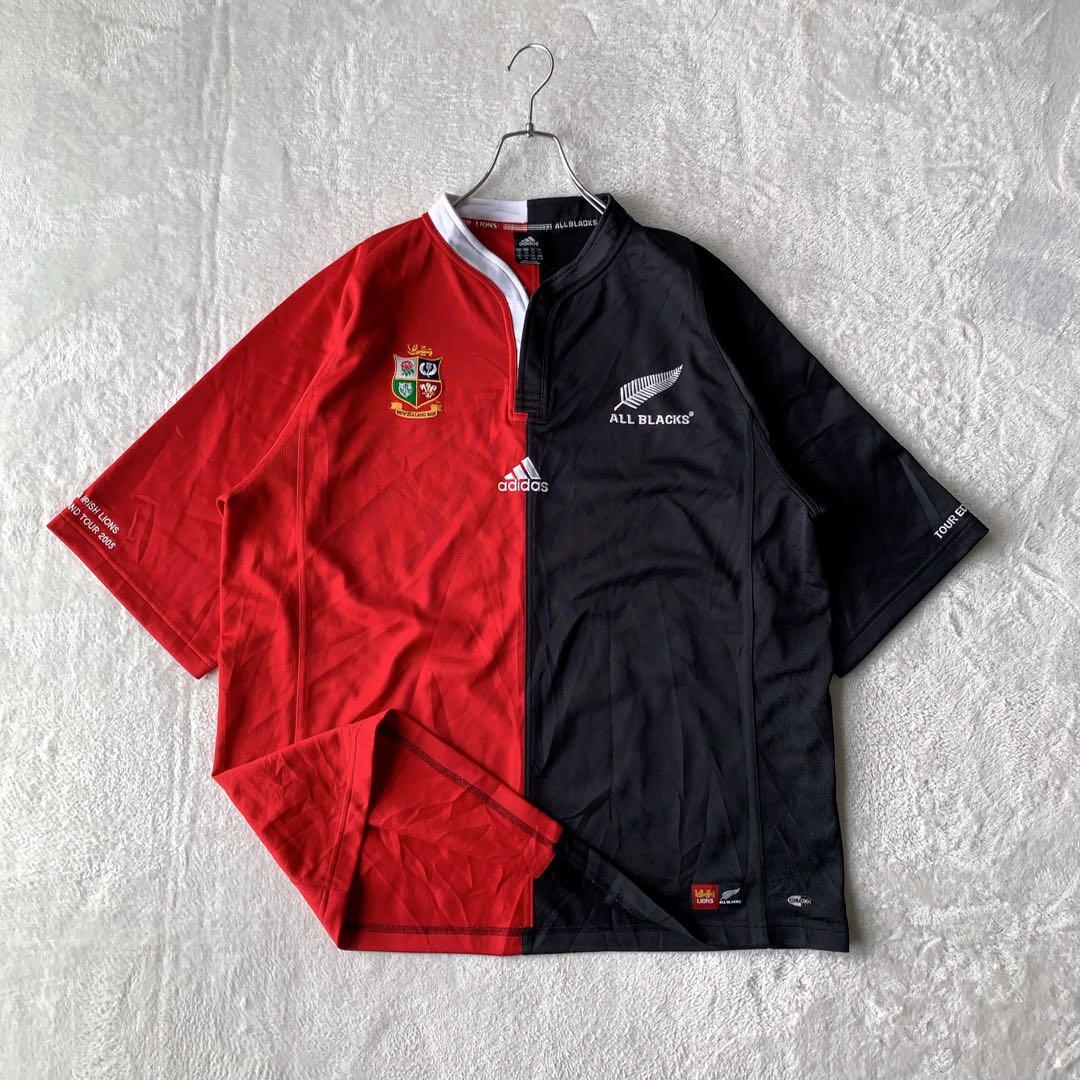 超希少 アディダス製 B&I Lions 05年 遠征 記念 オールブラックス