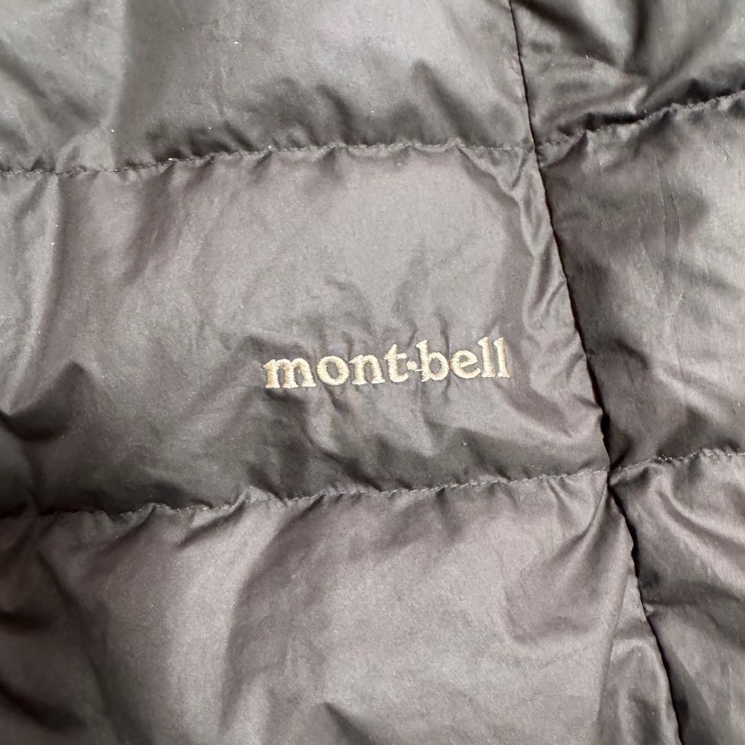 人気モンベル800FPトラベルダウンロングコートレディースXLブラウンロング丈