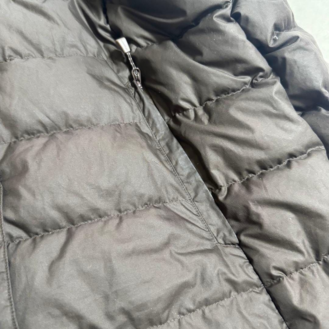 人気モンベル800FPトラベルダウンロングコートレディースXLブラウンロング丈