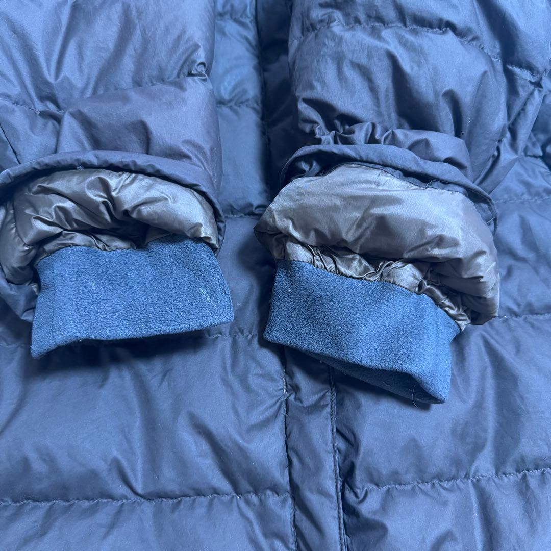 人気モンベル800FPトラベルダウンロングコートレディースXLブラウンロング丈