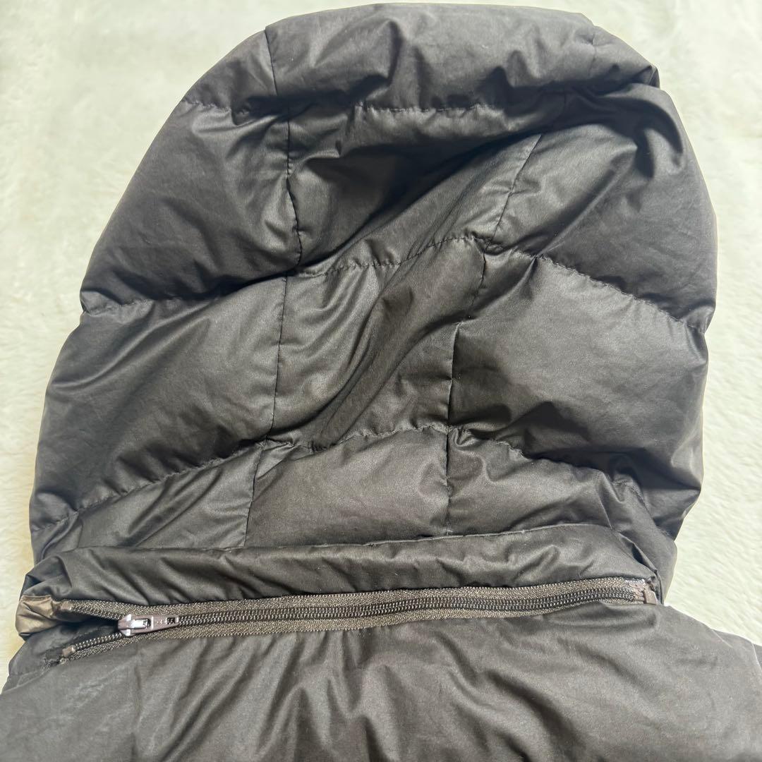 人気モンベル800FPトラベルダウンロングコートレディースXLブラウンロング丈