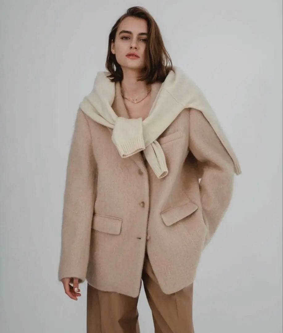 LIBJOIE リブジョア シャギー テーラード ジャケット ジャコット