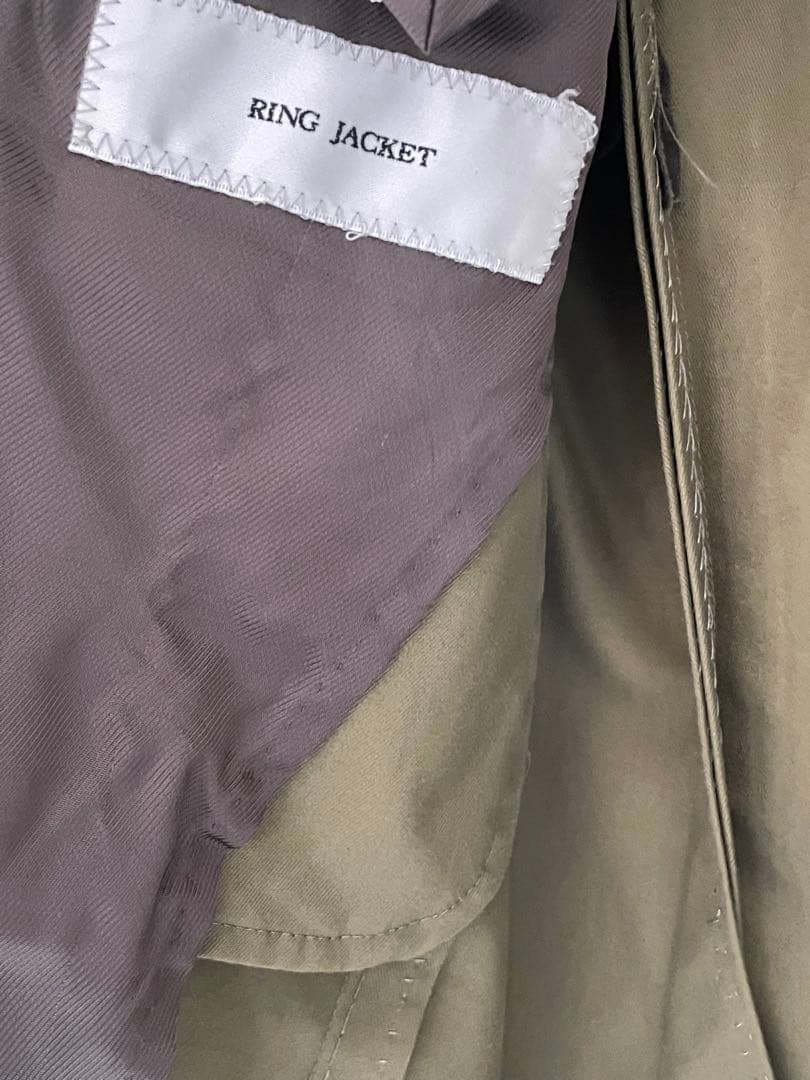 ring jacket リングヂャケット コットンジャケット 44