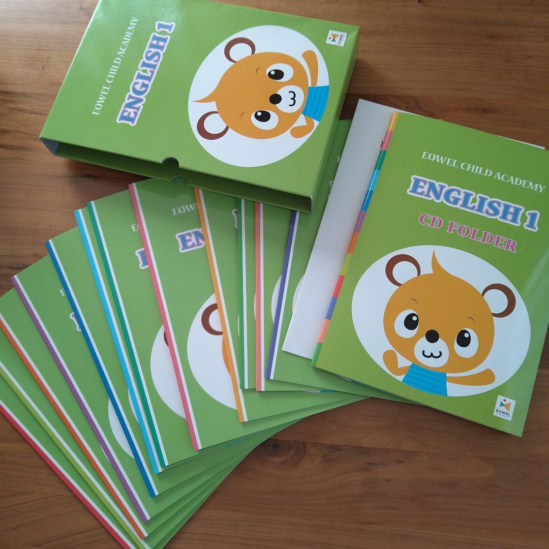七田式幼児英語テキスト　CD　EQWELオリジナル教材