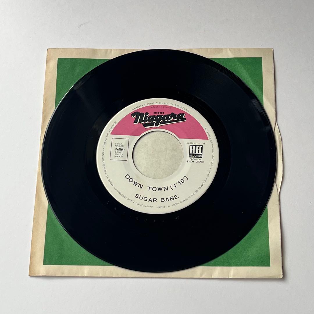 【極美品】シュガーベイブ　DOWN TOWN オリジナル盤　山下達郎 大貫妙子