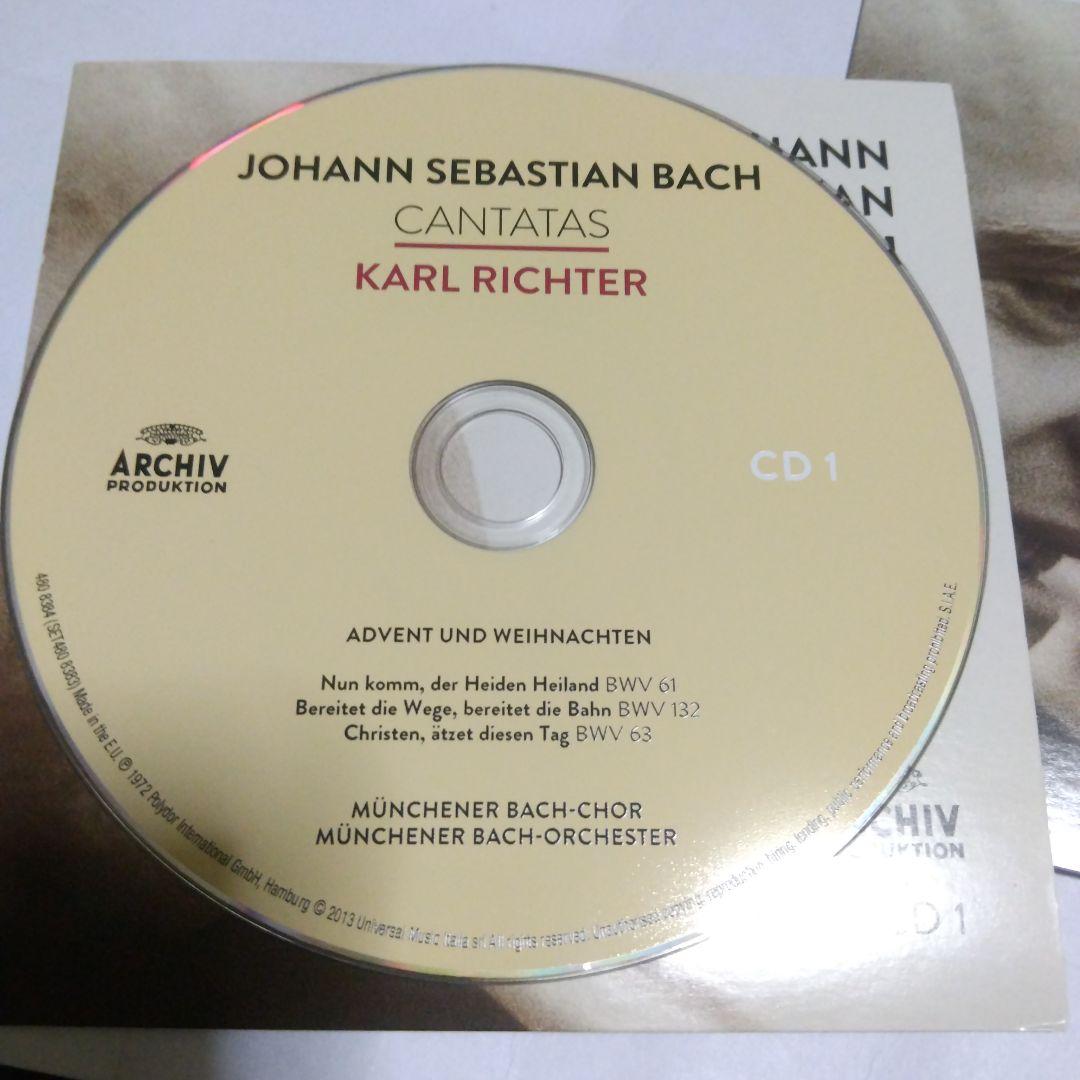 バッハ カンタータ集 CD 26枚組 カール・リヒター