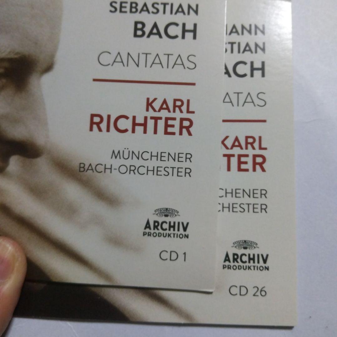 バッハ カンタータ集 CD 26枚組 カール・リヒター