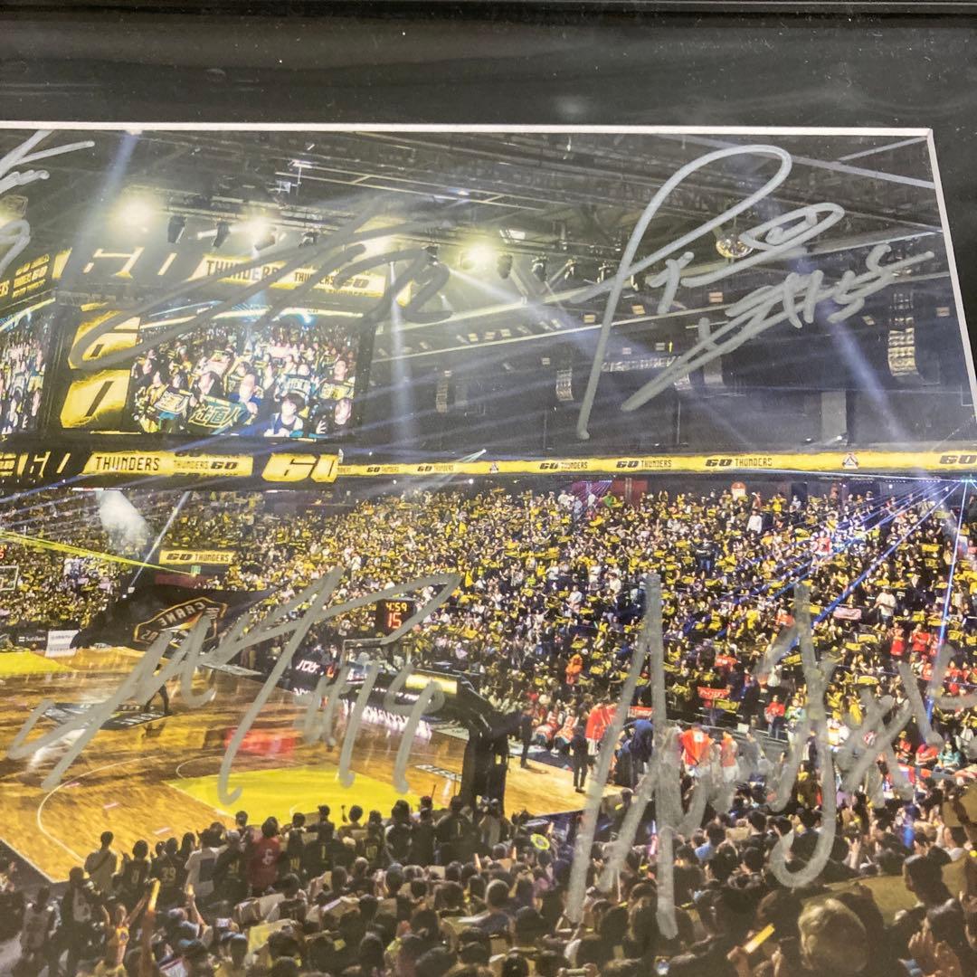 群馬クレインサンダーズ 2025-26 直筆サイン入りボード 2025-2026