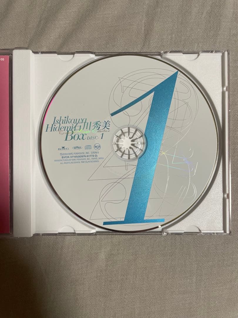 BOX CD 石川秀美 COMPLETE SINGLE COLLECTION