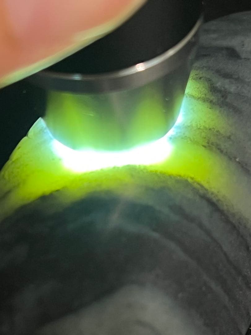 手彫り！和田玉★置物、握り石★証明書付き 中国美術06