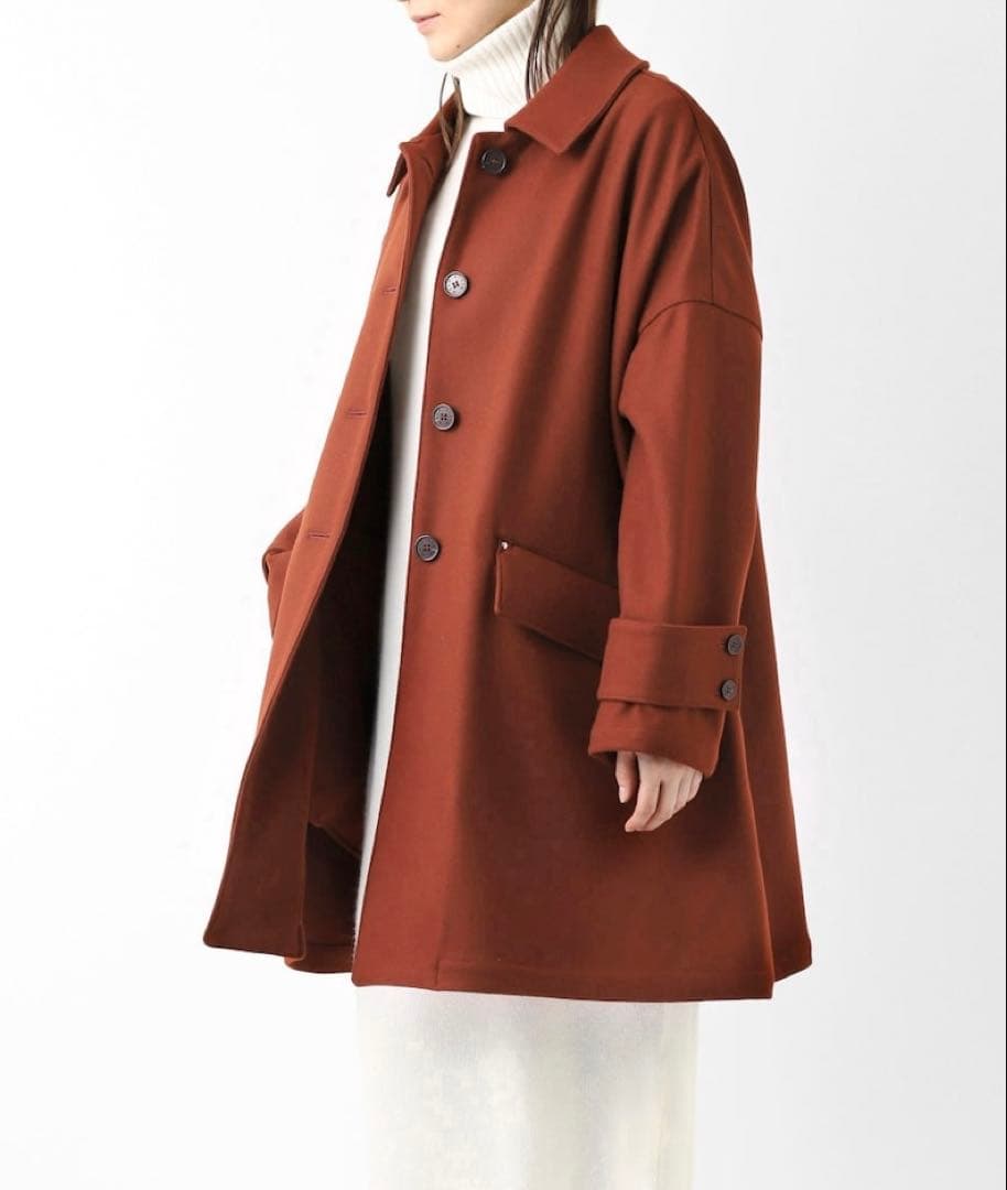 Macintosh HUMBIE マッキントッシュ ハンビー コート ブラウン