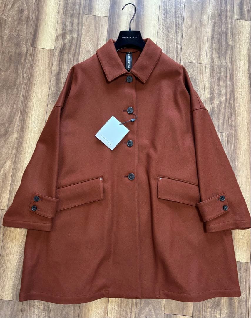 Macintosh HUMBIE マッキントッシュ ハンビー コート ブラウン