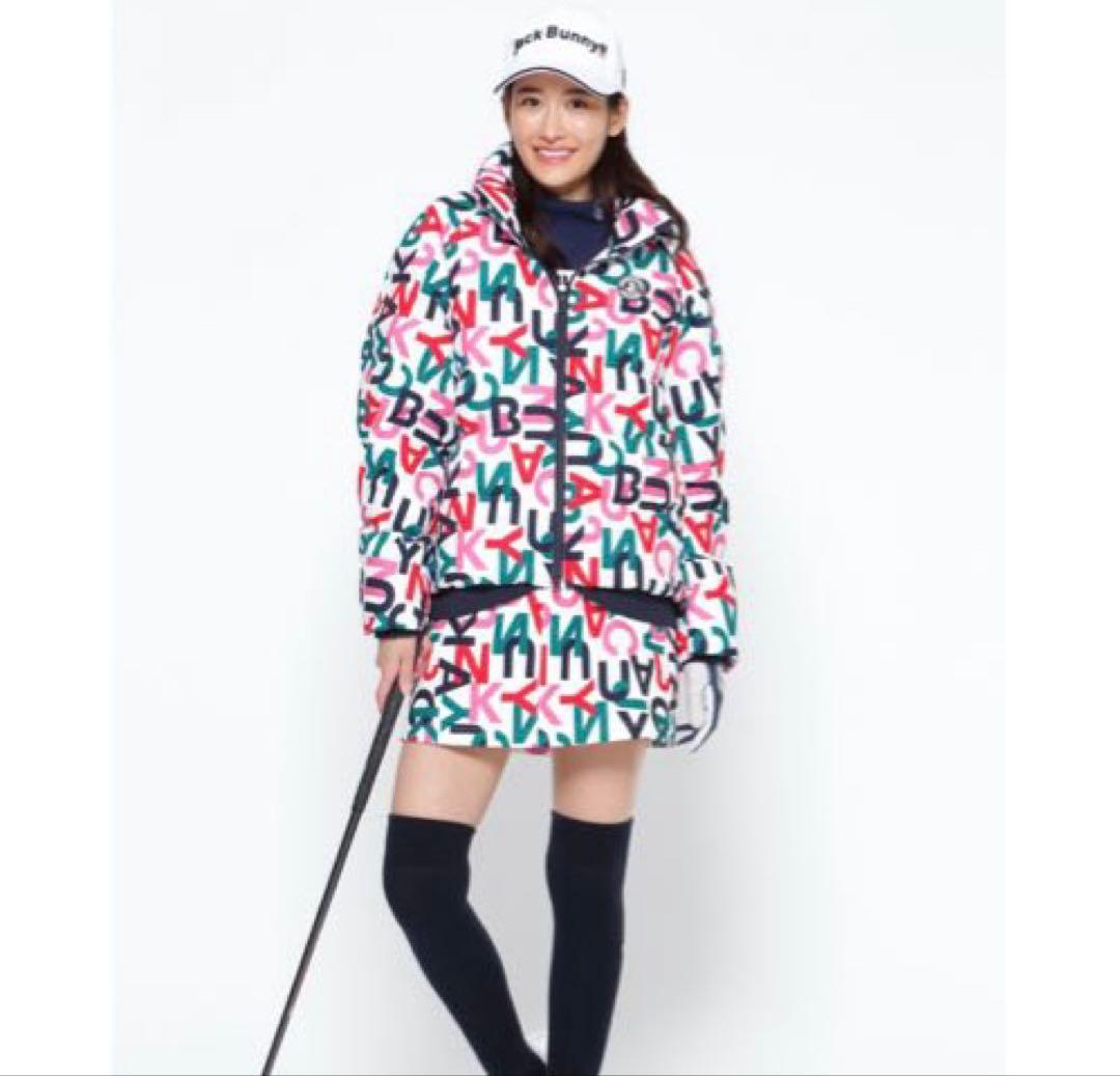 ジャックバニー　ストレッチポリエステルタフタ中綿ブルゾン　ダウン