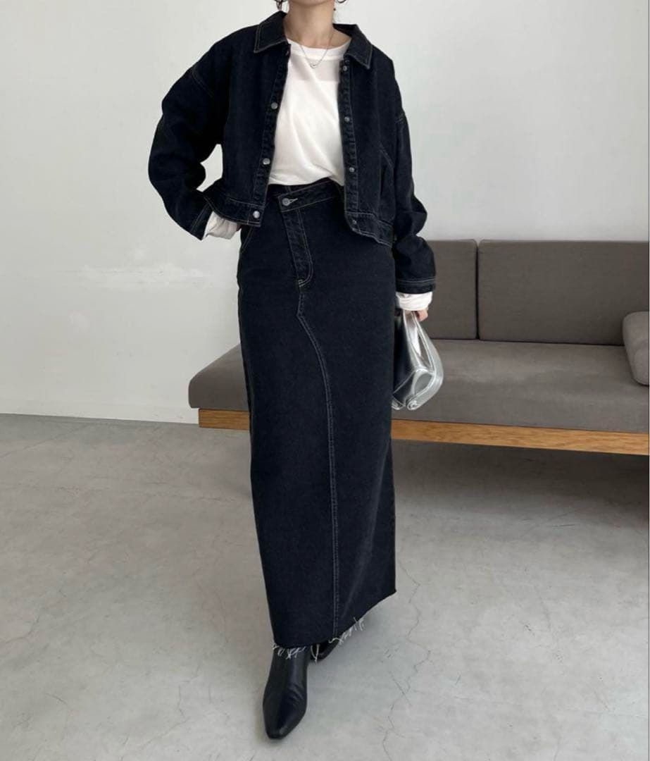 新品タグ付き！CAPRICIEUX LE'MAGE ショートデニムジャケット