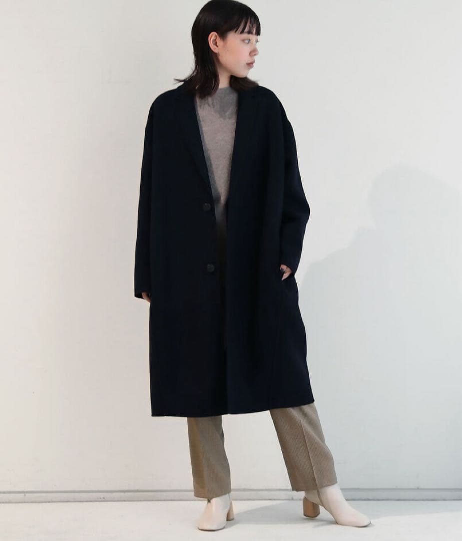 ギャルリーヴィー ネイビーロングコート