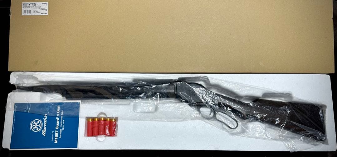 マルシン M1887 ガーズガン 6mm マットブラック HW 木製ストック