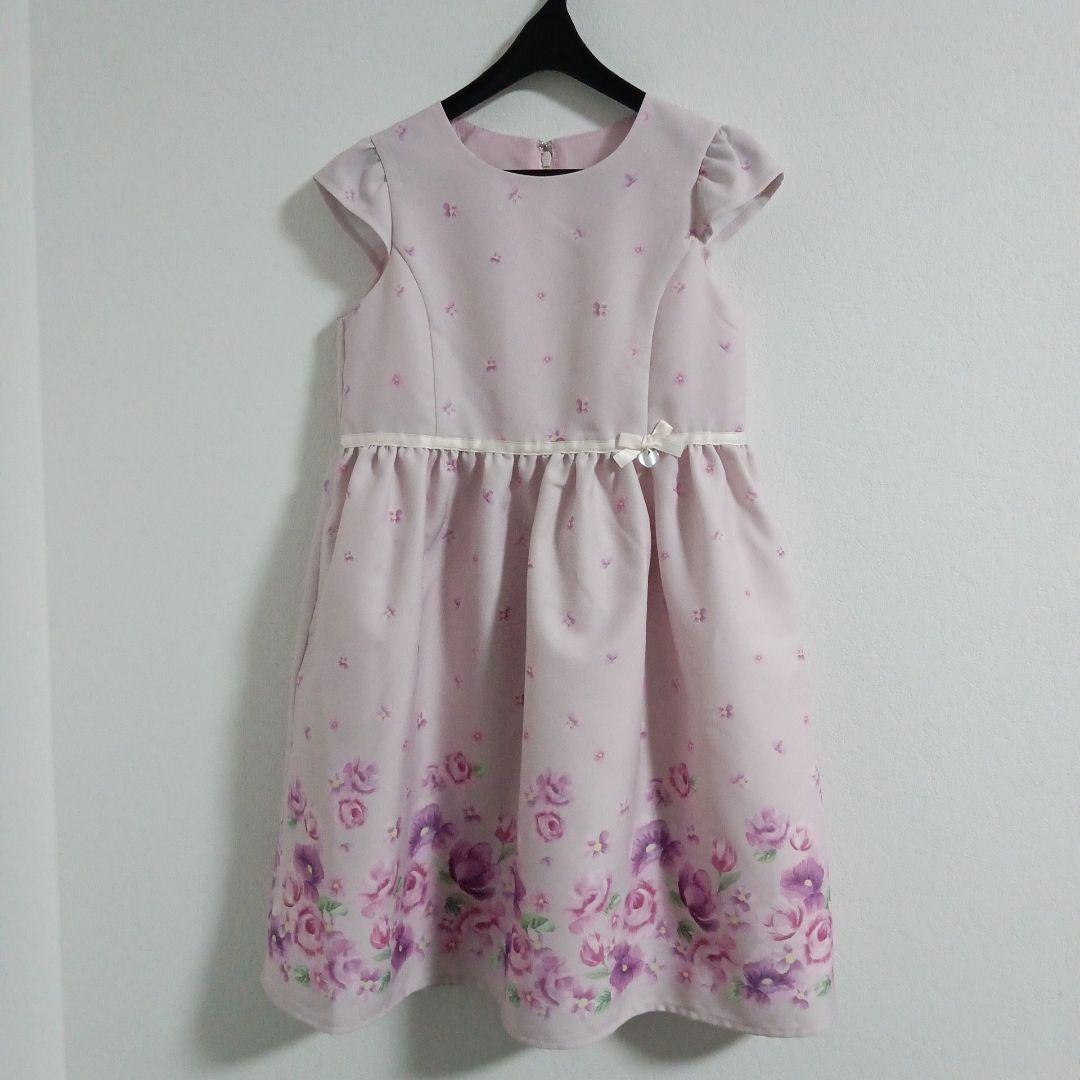 anyFAM 入学式 フォーマル アンサンブル ワンピース 120 ピンク