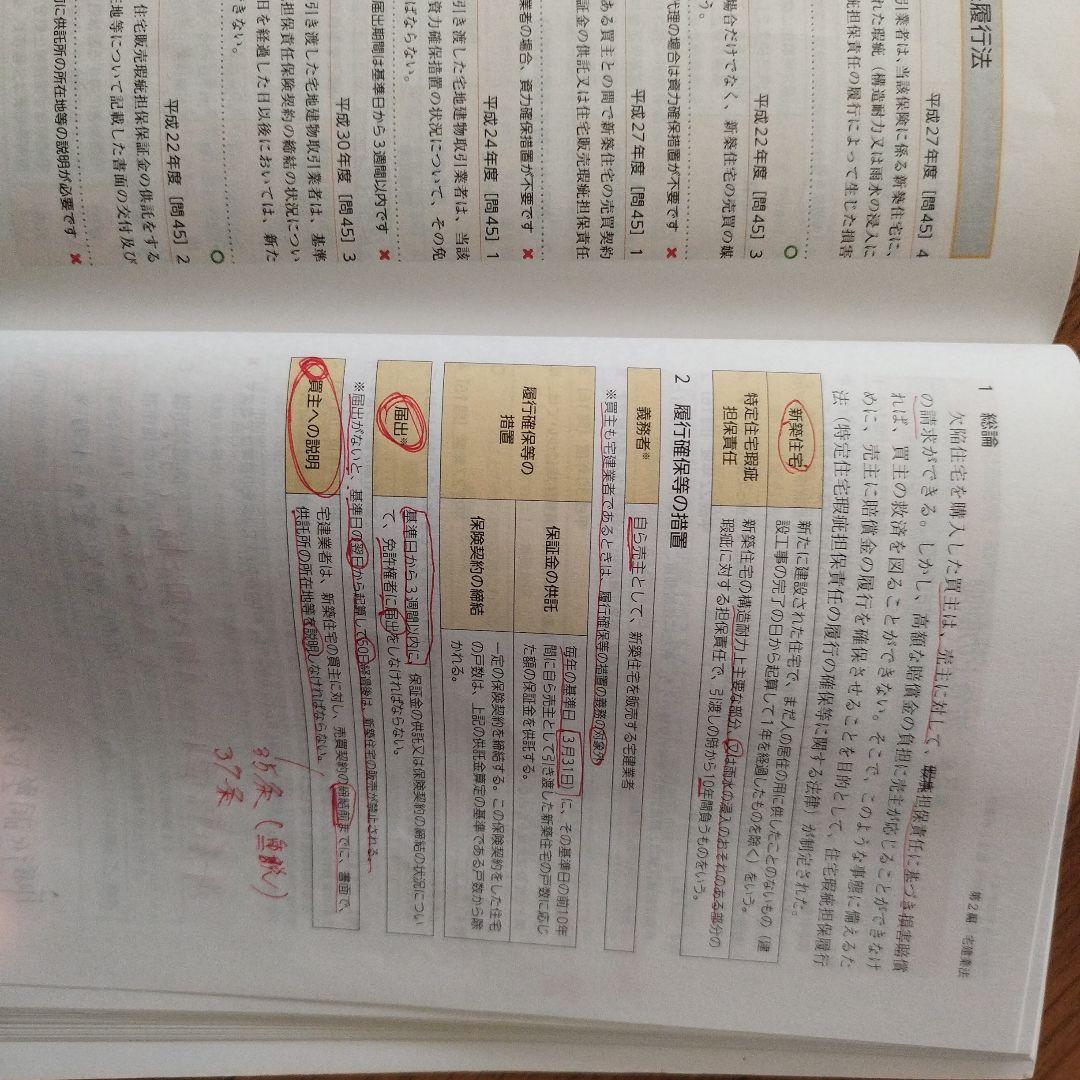 宅地建物取引士　テキスト