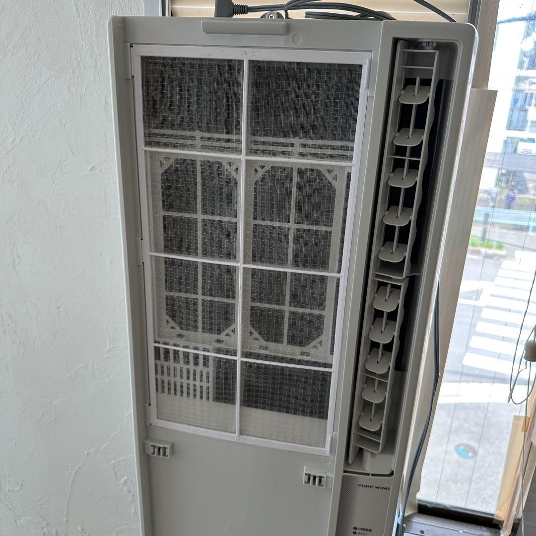 窓用エアコン PURE WIND機能搭載