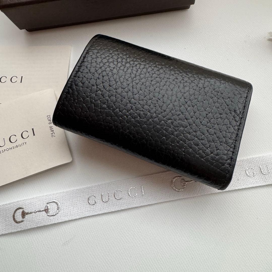 【美品】 91 GUCCI グッチ マーモント キーケース