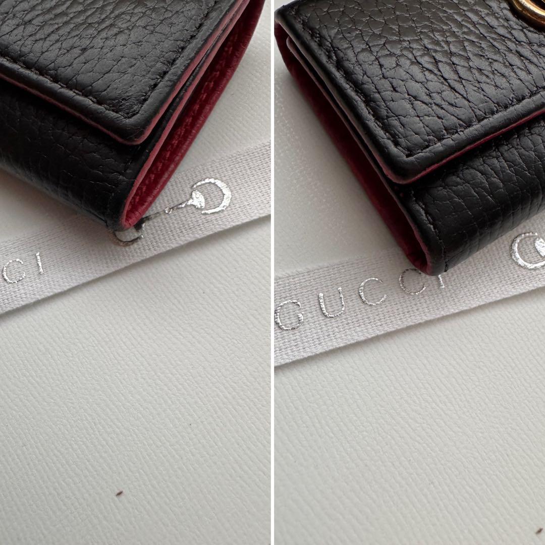 【美品】 91 GUCCI グッチ マーモント キーケース