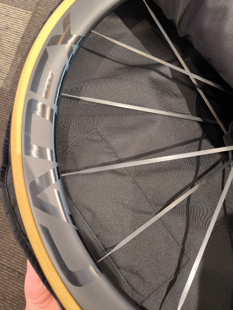 パーツ CADEX MAX40 + VELOFLEX RECORD TLR 25c