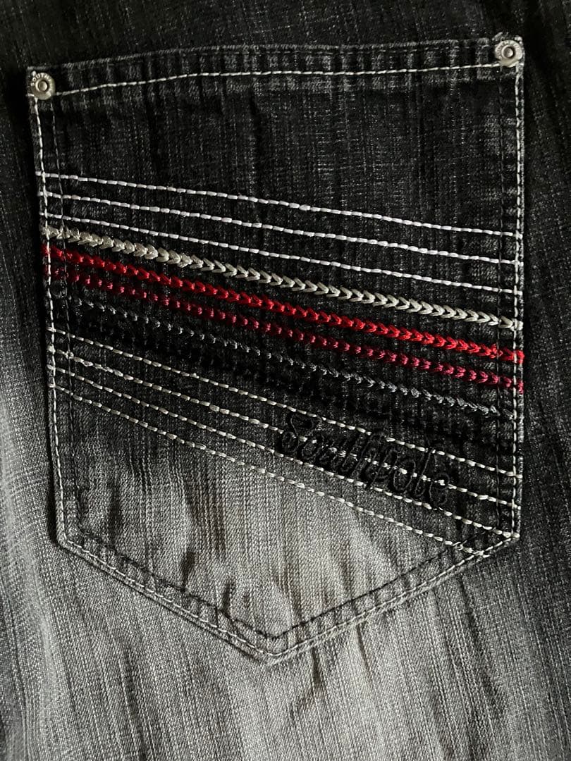 希少Southpoleジョーツ 00sW34フロントボタン欠品y2kサウスポール