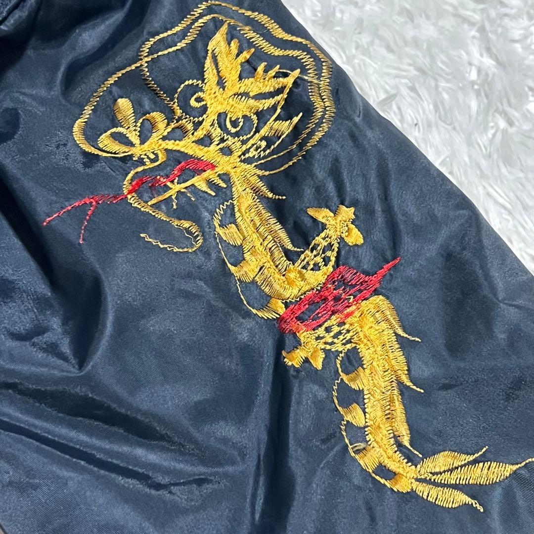 vintage MA1 フライトジャケット　70s コリジャケ　刺繍　短丈