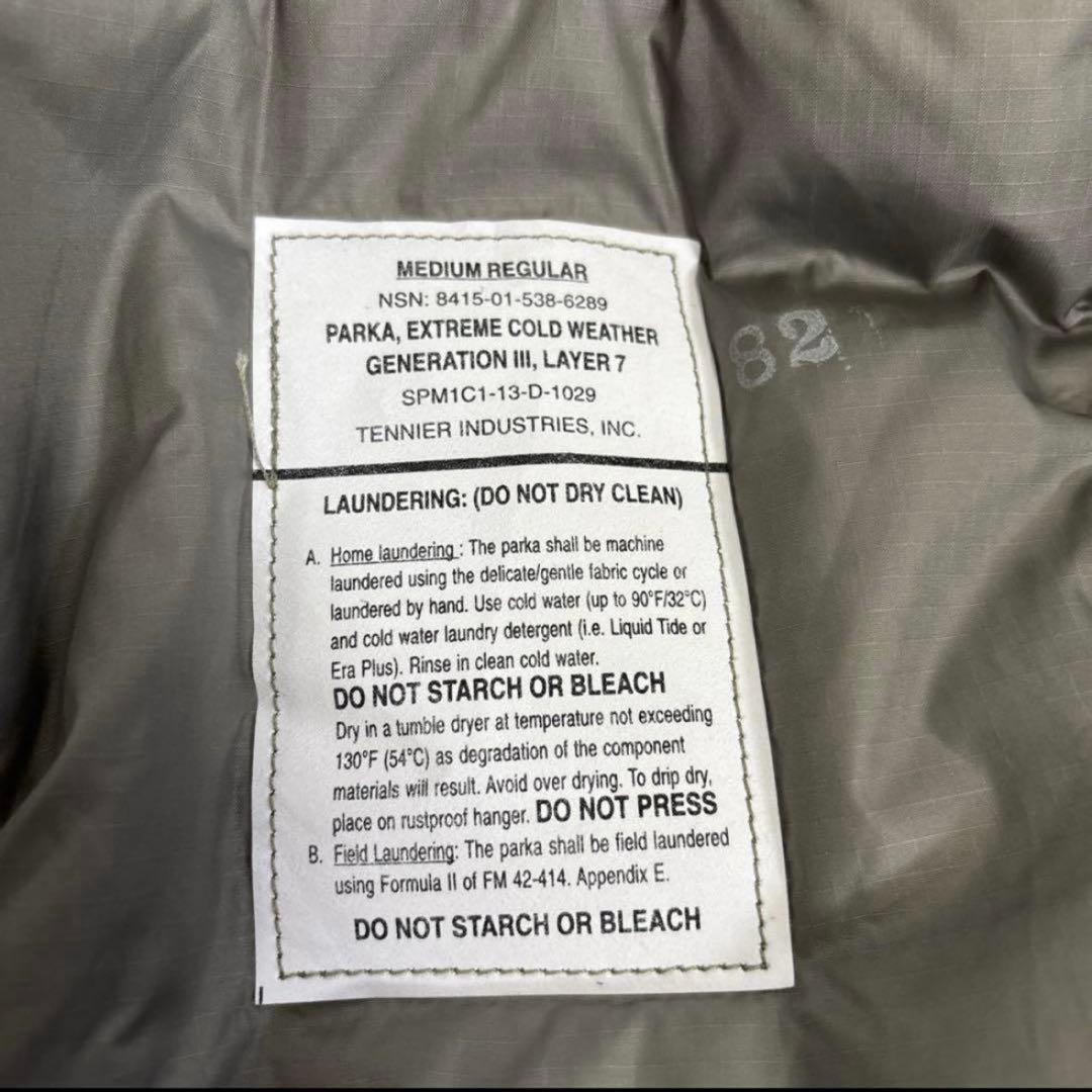 未使用品　米軍　実物　LEVEL7 JACKET MEDIUM REGULAR