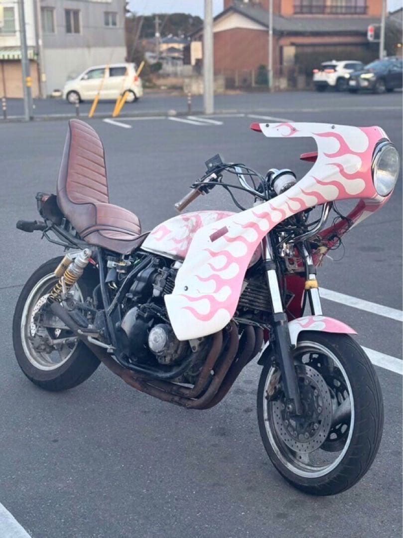 XJR400 茶色3段シート40cm