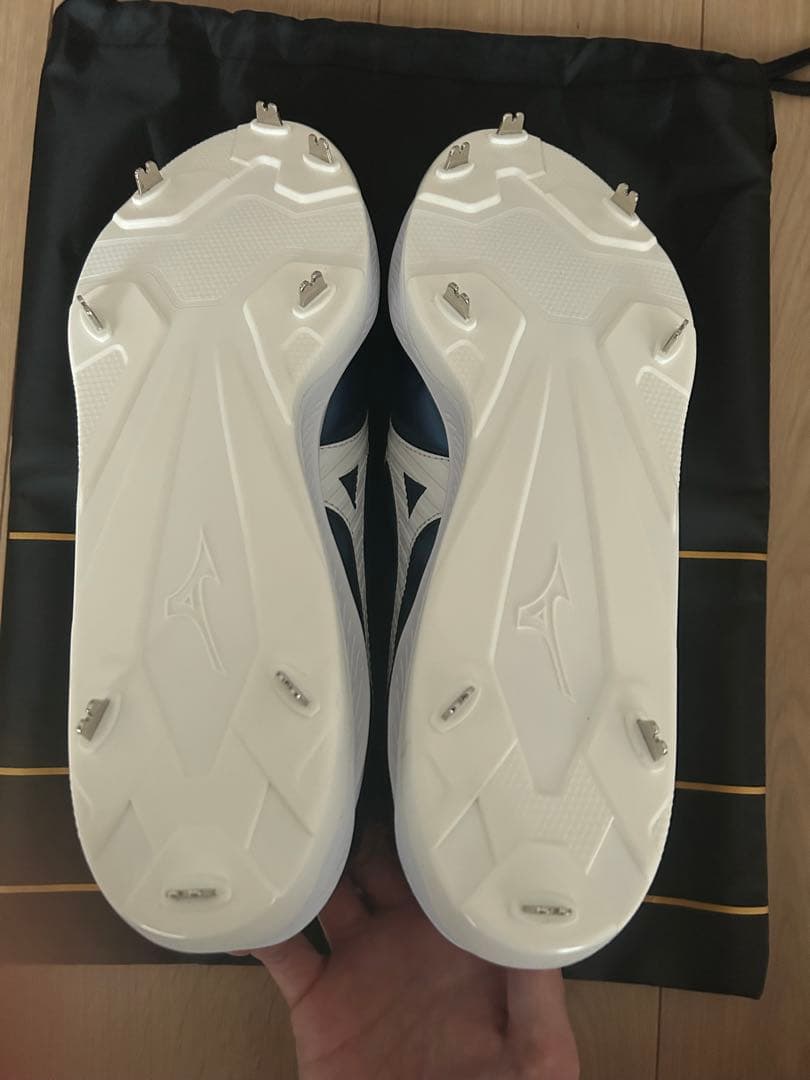 ミズノプロ　クッションレボプロ　ネイビー　30cm