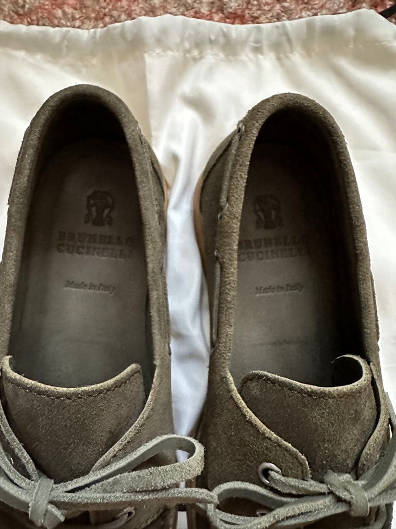 ブルネロクチネリ デッキシューズ　シューズ サイズ41 ロロピアーナ