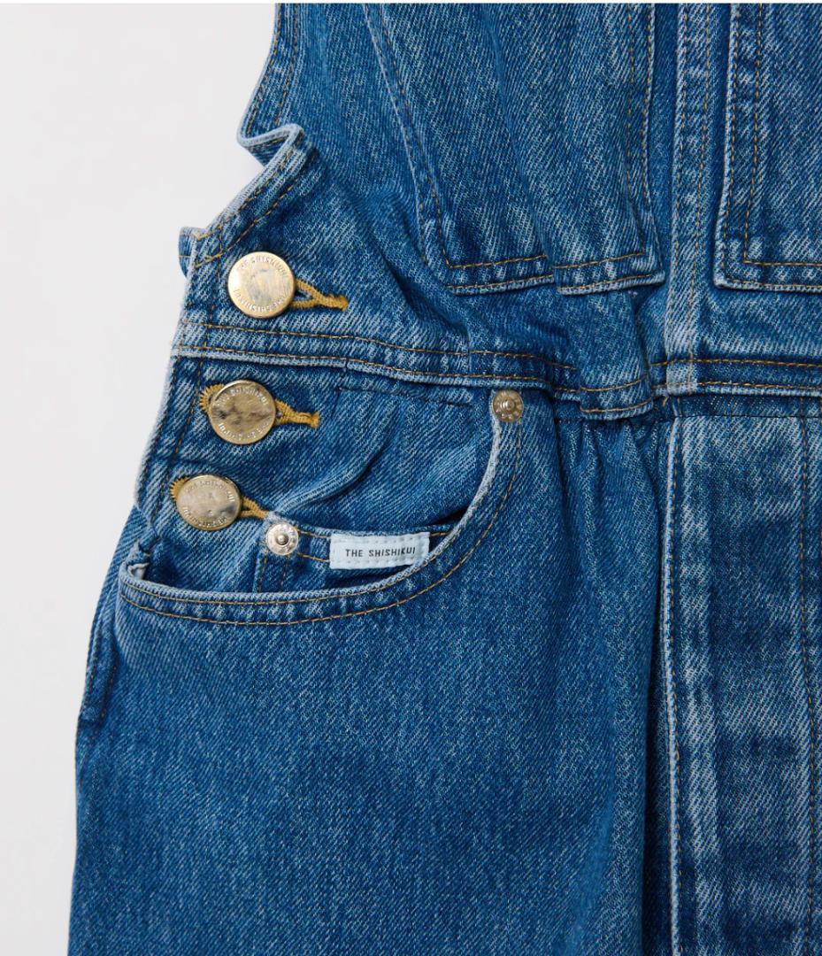 SHISHIKUI Jumpsuit / light indigo 百々千晴