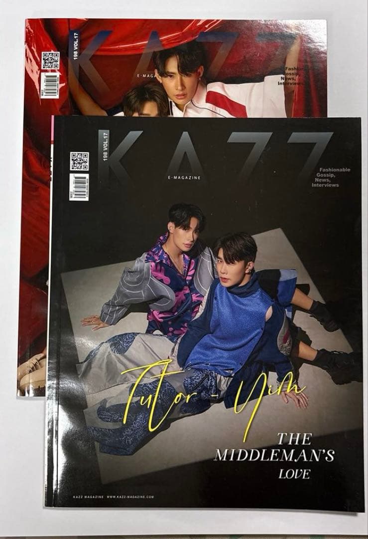 KAZZ tutoryim 雑誌2冊トレカ6枚
