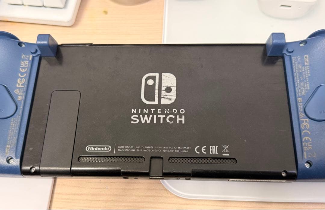 ニンテンドースイッチ　本体＆ホリコン　微ジャンク