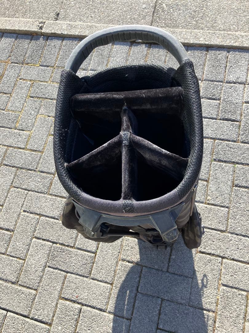 ブリーフィングゴルフ　キャディバッグ CR-4 #02 マルチカモブラック