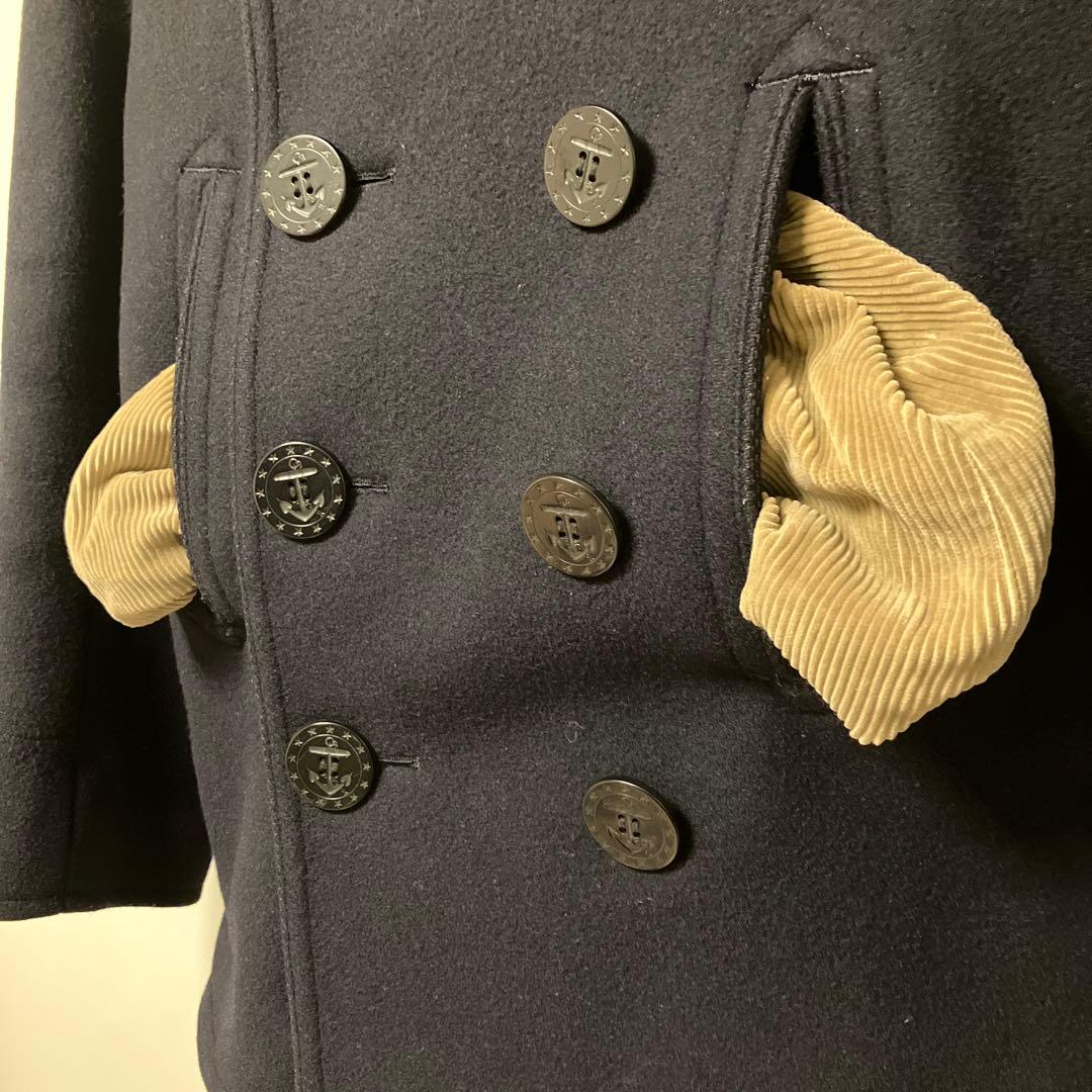 BUZZ RICKSON'S PEA ピーコート ネイビー 36