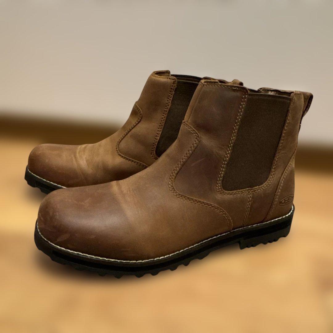 KEEN キーン サイドゴアブーツ ブラウン 27.5