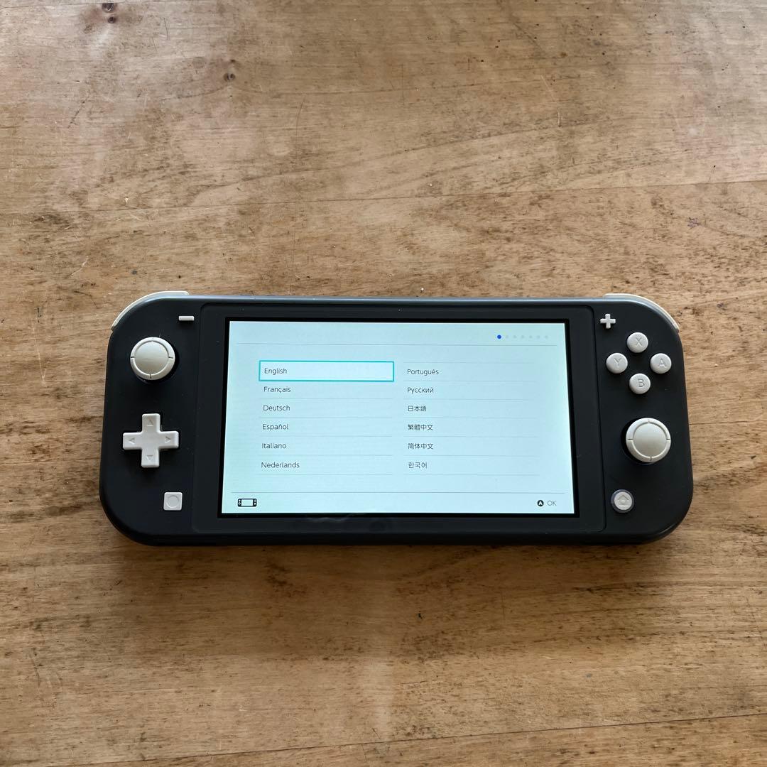 Nintendo Switch Lite ブラック & 純正ACアダプター