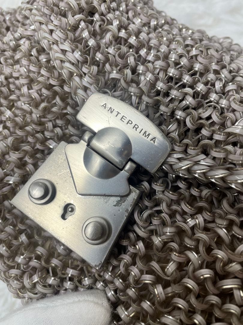 最終値下げ✨美品✨アンテプリマ2WAYクラッチ ショルダー バッグ ワイヤー