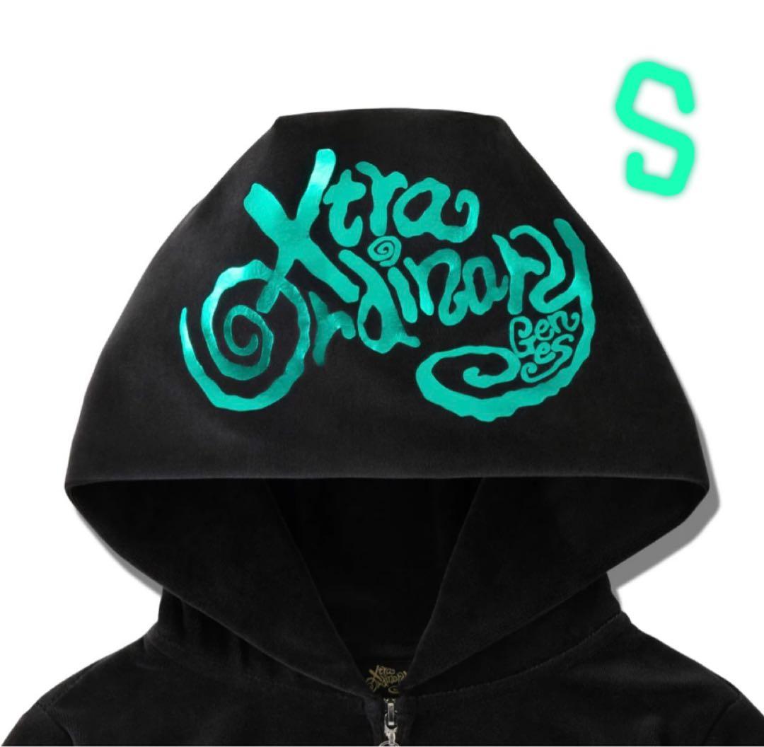 Xtra Ordinary ベロアジップパーカー [S］サイズ XG